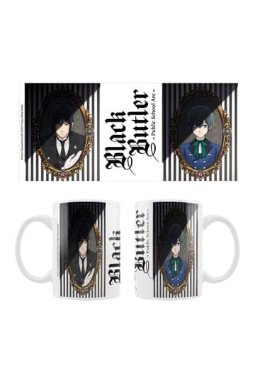 Black Butler: Public School Arc Ceramic Mug Sebastian & Ciel