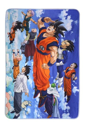 Dragon Ball Super Fleece Blanket Universe Survival Heroes 100 x 150 cm