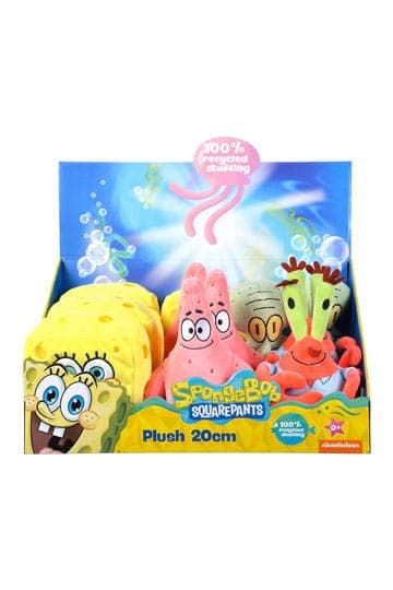 Spongebob Squarepants Plush Figures 20 cm Assortment (12)