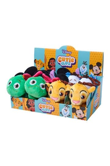 Disney Cutie Clipz Plush Keychains Assortment (12)