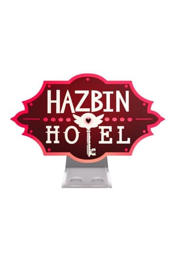 Hazbin Hotel Nightlight Logo Stand 13 cm