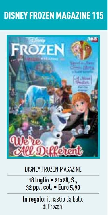 Disney Frozen - La Rivista Ufficiale 115 - Panini Comics - Italiano