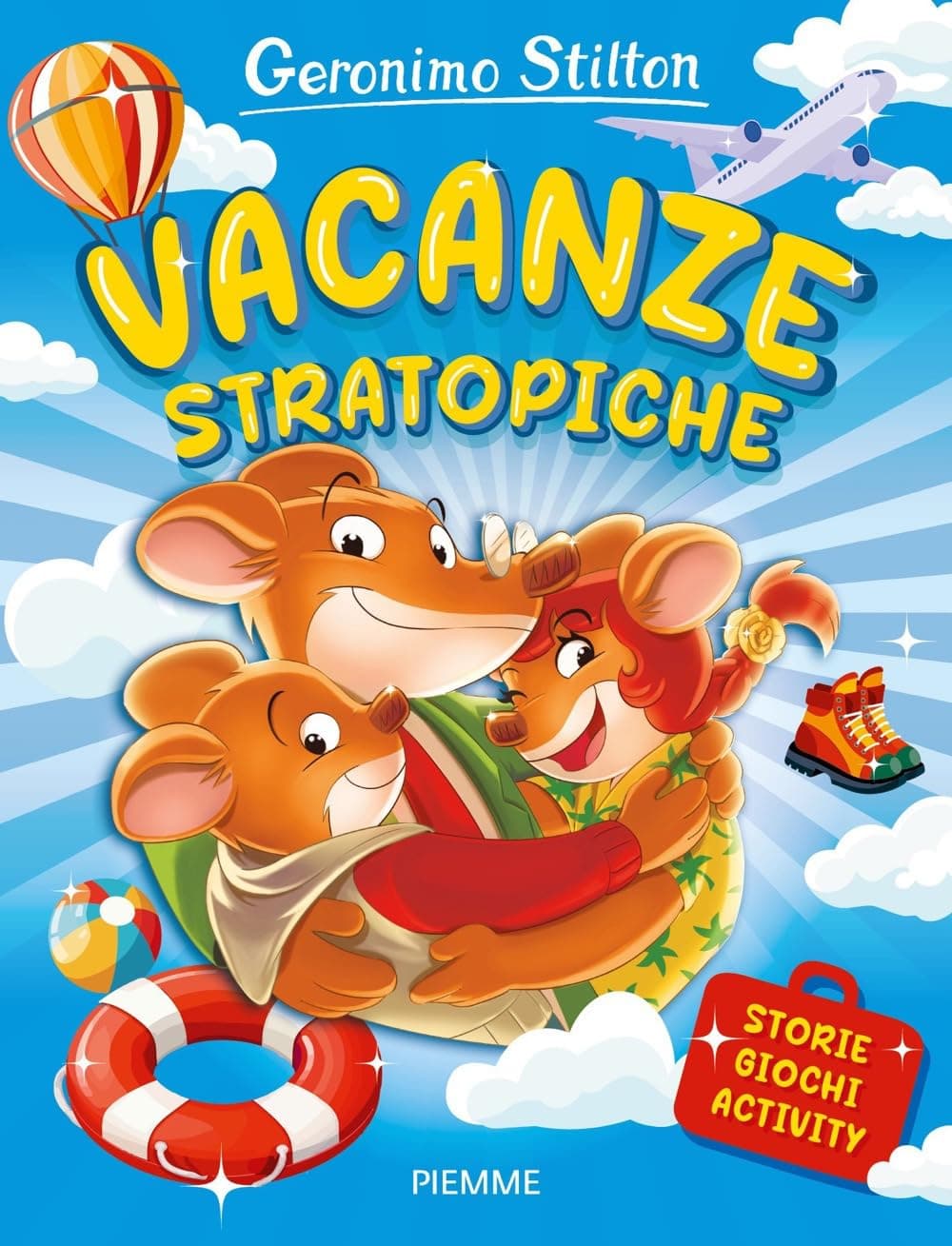 Geronimo Stilton - Vacanze Stratopiche - Piemme - Mondadori - Italiano