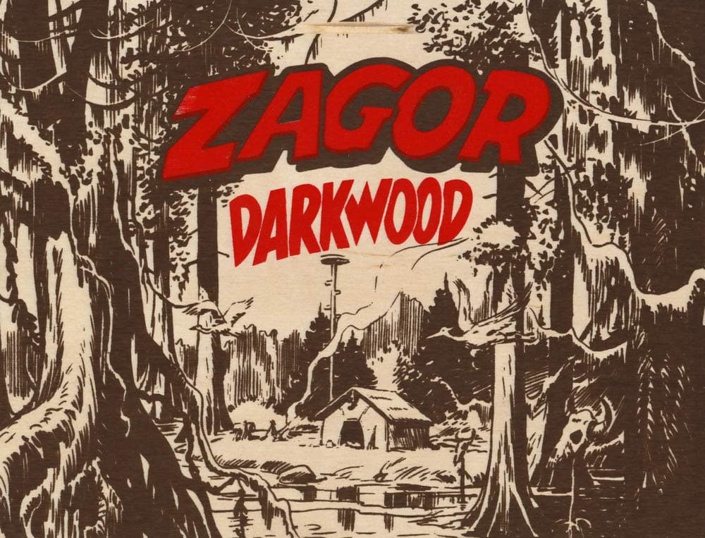Zagor - Darkwood Box in Legno - Sergio Bonelli Editore - Italiano