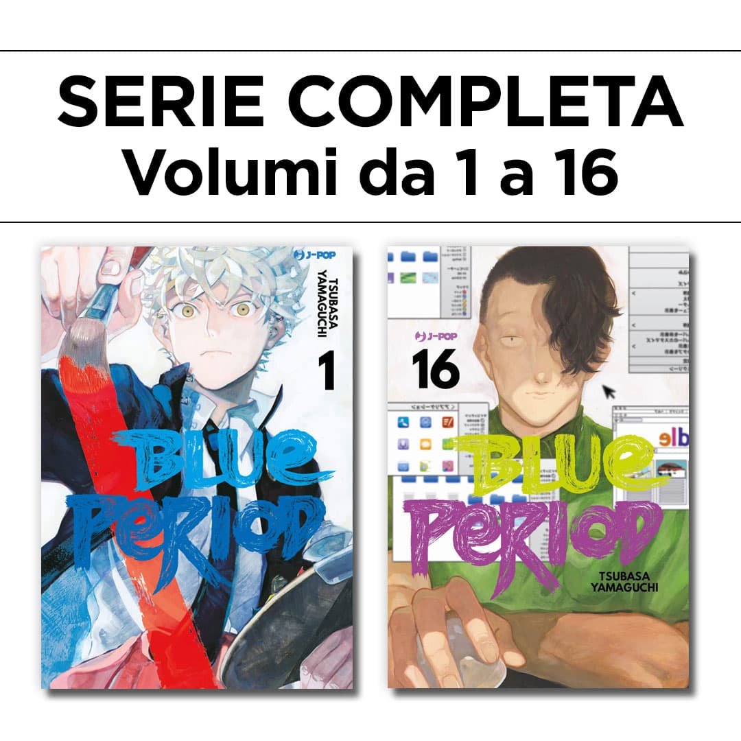 Blue Period 1/16 - Serie Completa - Jpop - Italiano