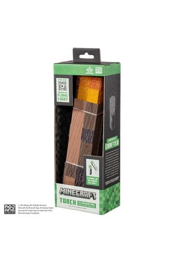 Minecraft Replica Illuminating Torch 25 cm
