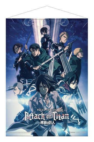 Attack on Titan: The Final Season Wallscroll Part 1 Key Visual 2 50 x 70 cm