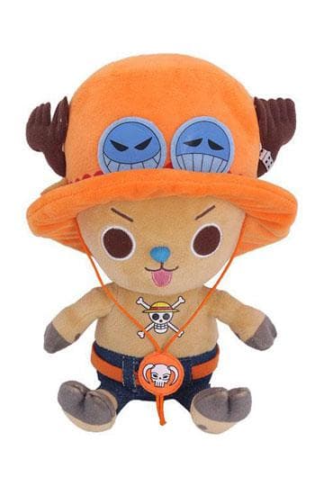 One Piece Plush Figure Chopper x Ace 11 cm