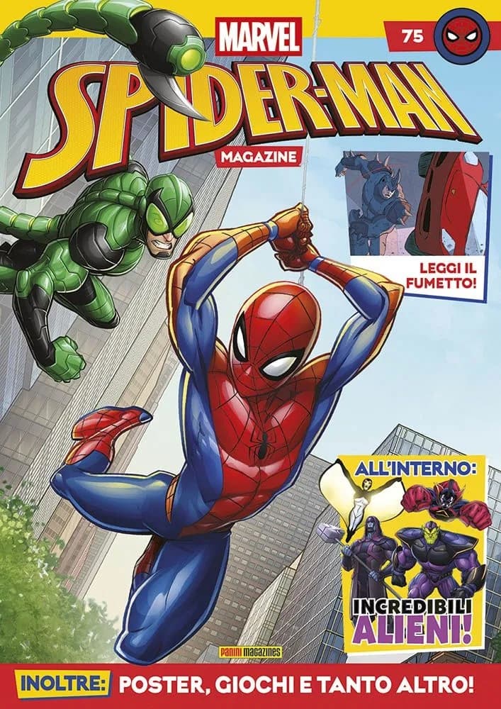 Spider-Man Magazine 75 - Panini Comics Mega 140 - Panini Comics - Italiano