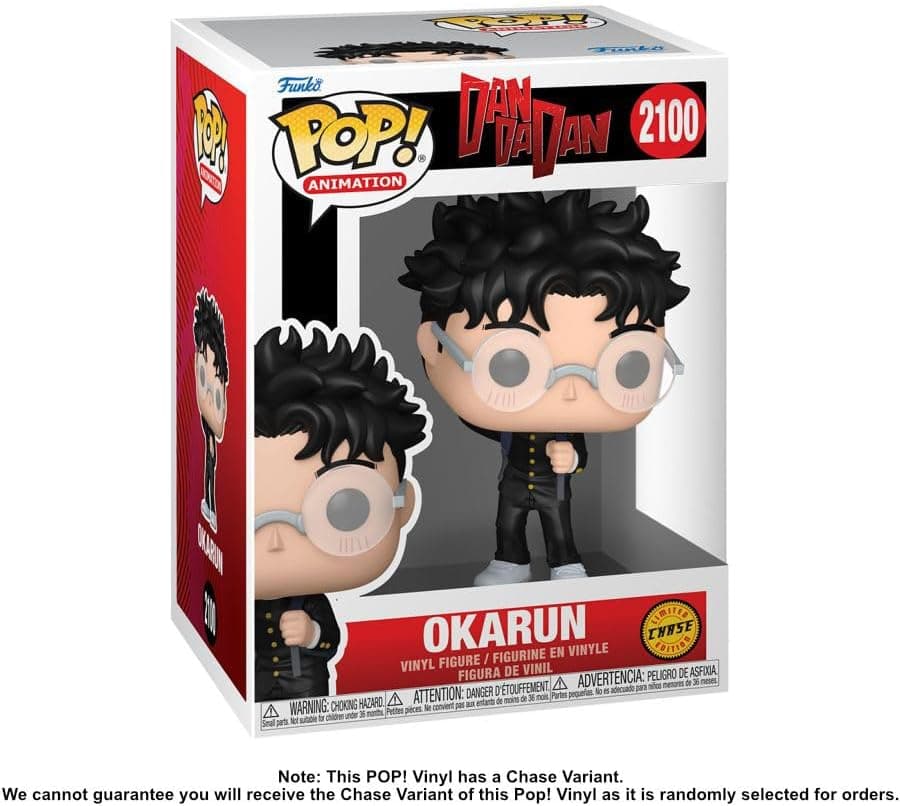 Dandadan Funko POP! Animation Vinyl Figures Okarun CHASE 9 cm #2100 - Animation