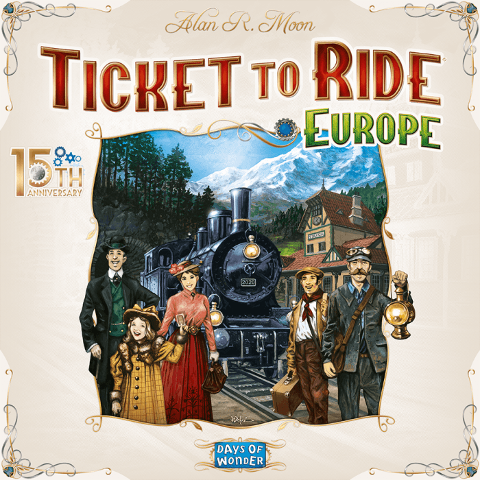 Ticket to Ride - Europa 15° Anniversario
