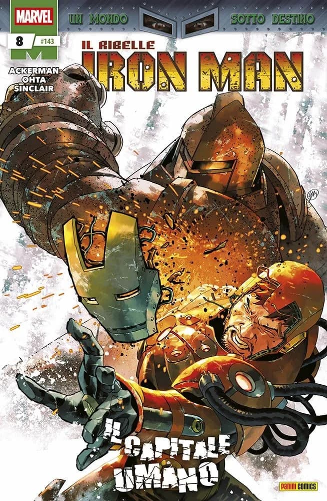 Iron Man 8 (143) - Panini Comics - Italiano