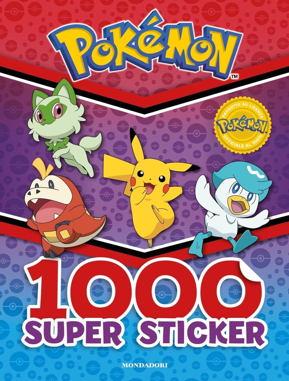 Pokemon - 1000 Super Sticker - Mondadori - Italiano