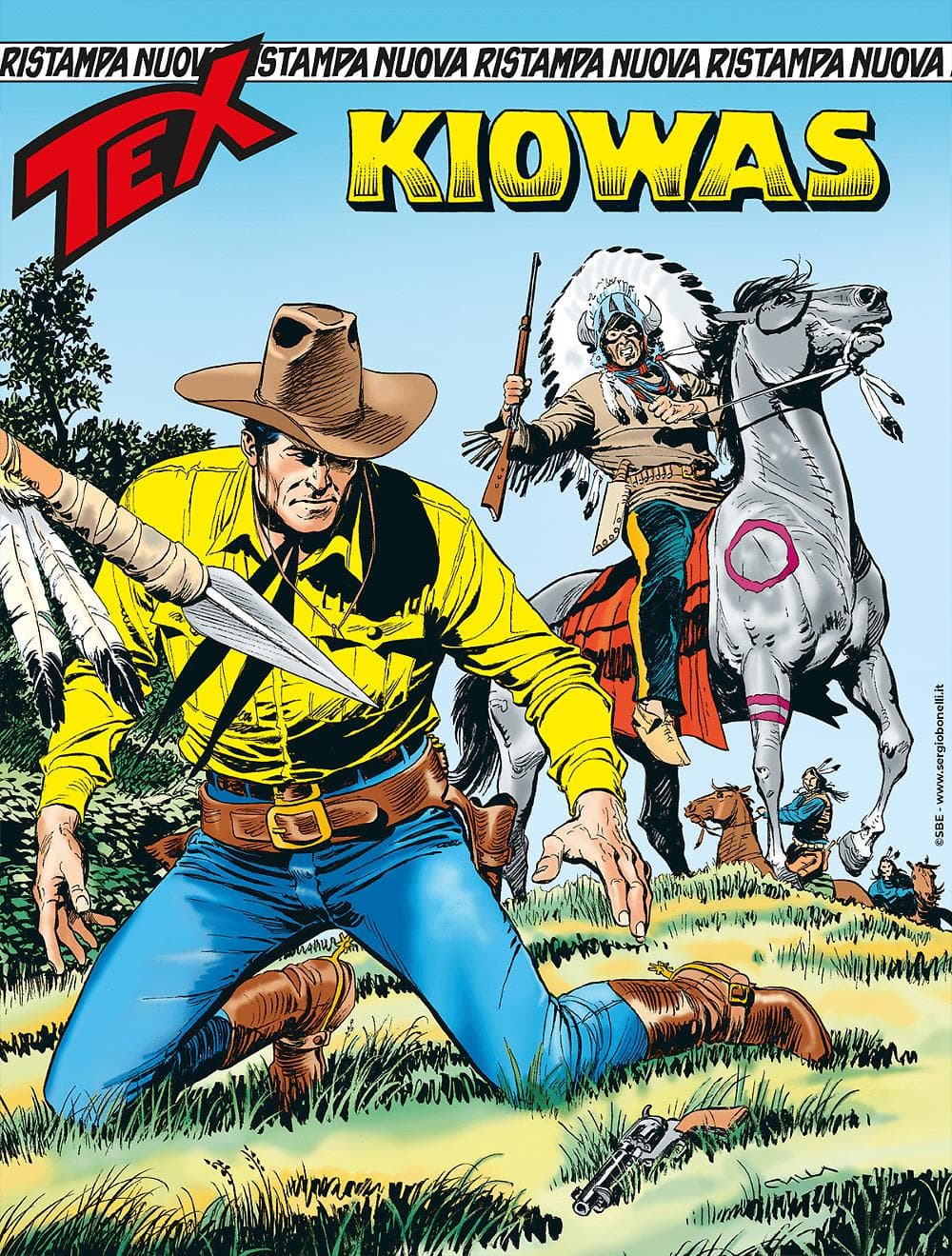 Tex Nuova Ristampa 521 - Kiowas - Sergio Bonelli Editore - Italiano