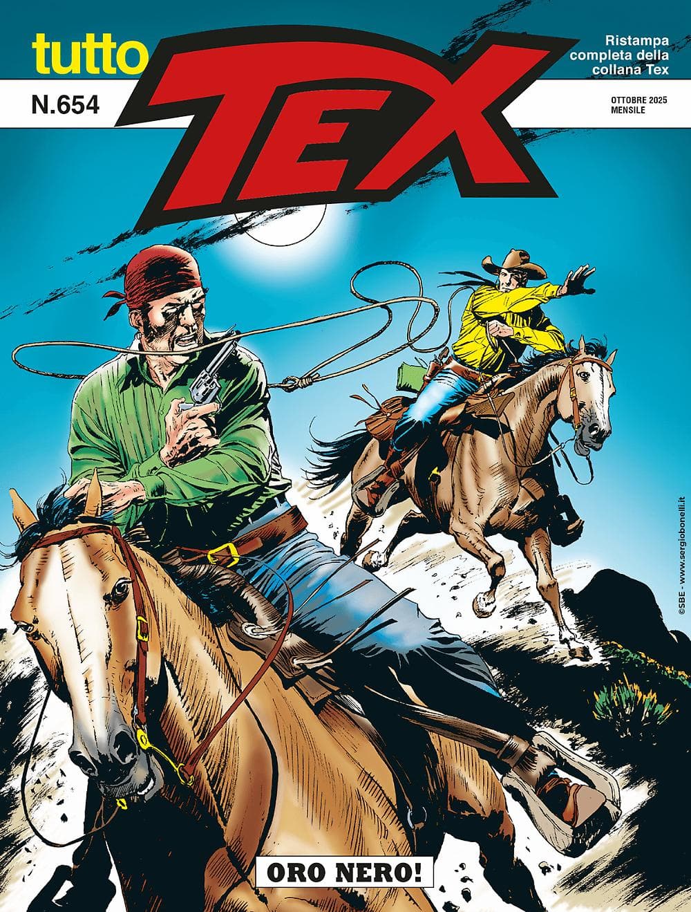 Tutto Tex 654 - Oro Nero! - Sergio Bonelli Editore - Italiano