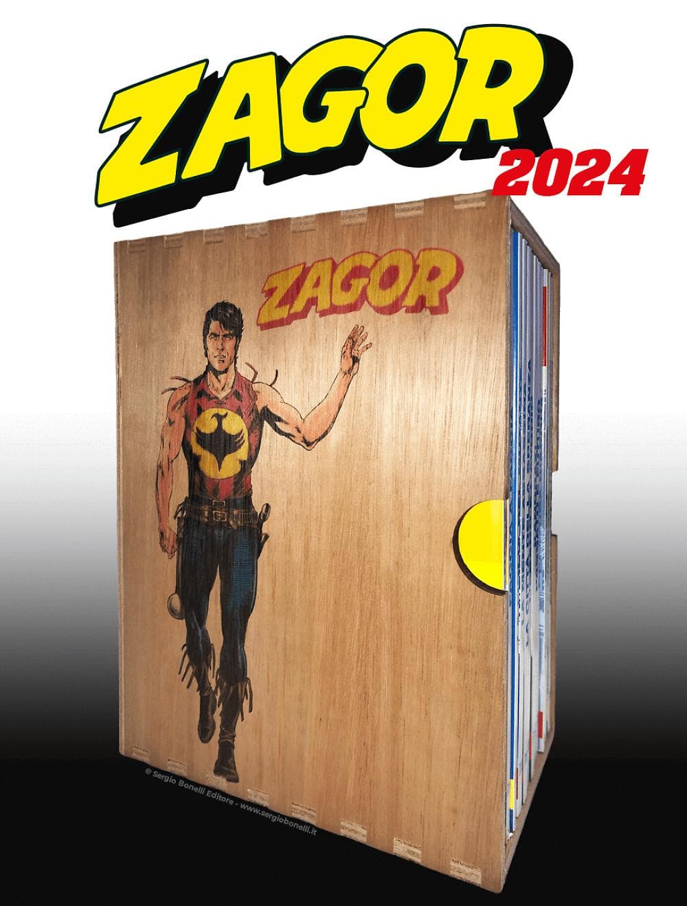Zagor - Un Anno con Zagor Cofanetto Box Raccoglitore 2024 - Sergio Bonelli Editore - Italiano