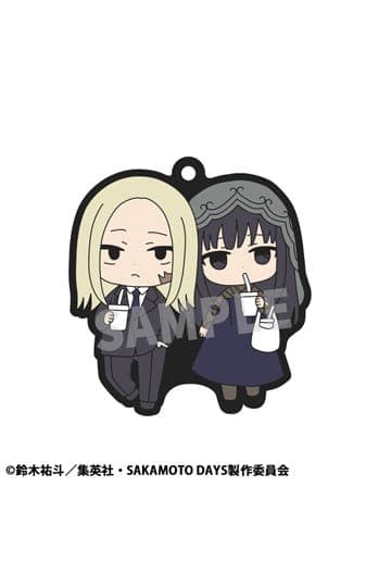 Sakamoto Days Rubber Mascot Buddycolle Rubber Charms Vol. 2 7 cm Assortment (6)