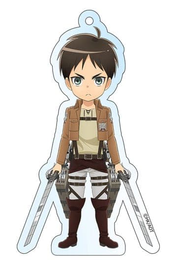 Attack on Titan Acrylic Keychain Eren Holographic 8 cm