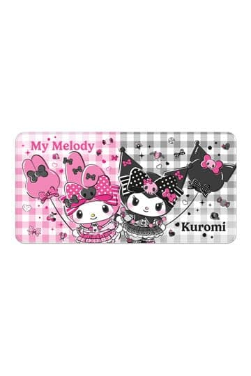 Sanrio Pink Black Party Series XXL Mousepad My Melody & Kuromi