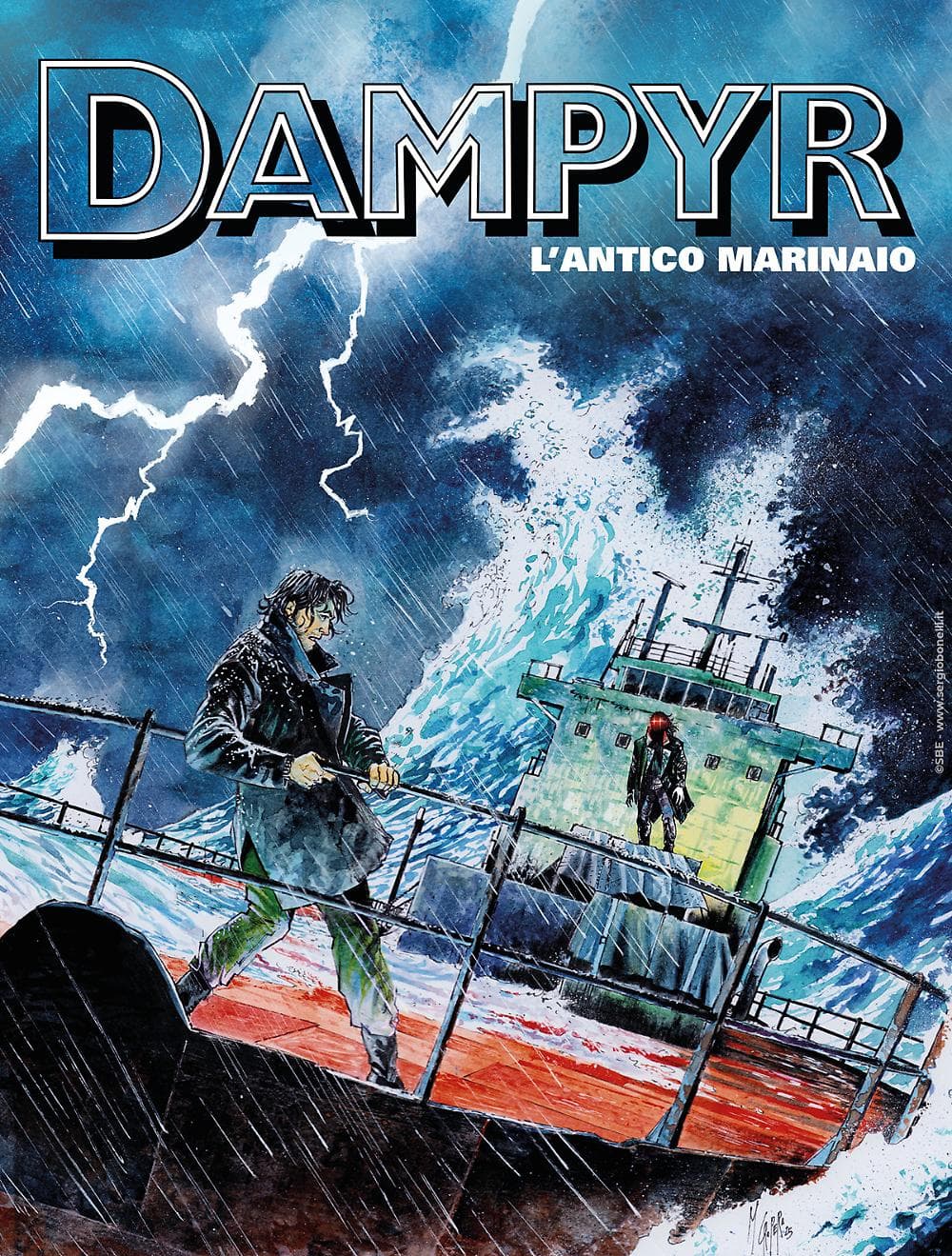Dampyr 308 - L'Antico Marinaio - Sergio Bonelli Editore - Italiano