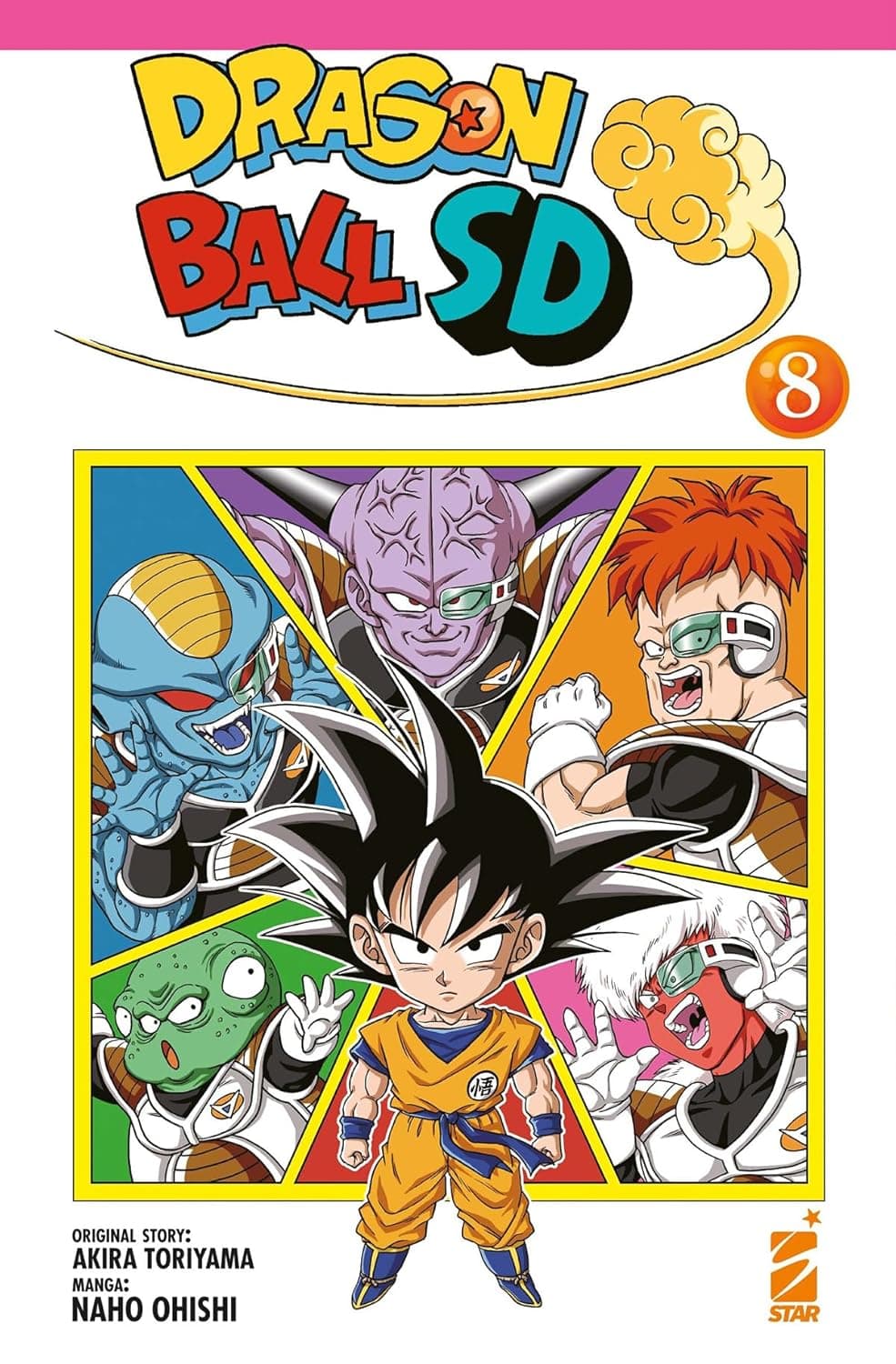 Dragon Ball SD 8 - DB Universe 15 - Edizioni Star Comics - Italiano