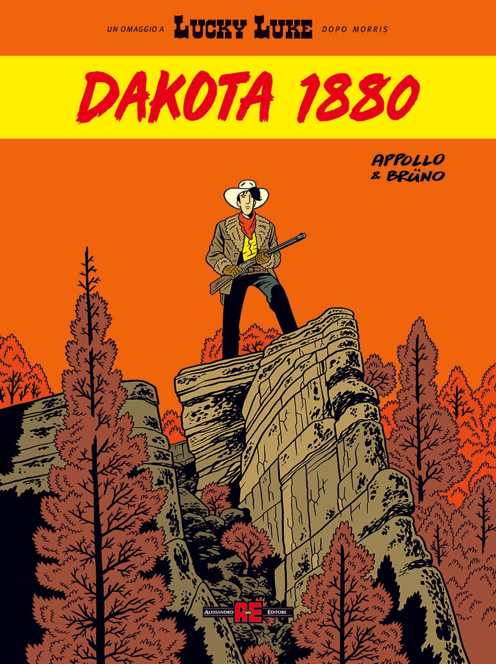 Lucky Luke d'Autore - Dakota 1880 - Alessandro Editore - Editoriale Cosmo - Italiano