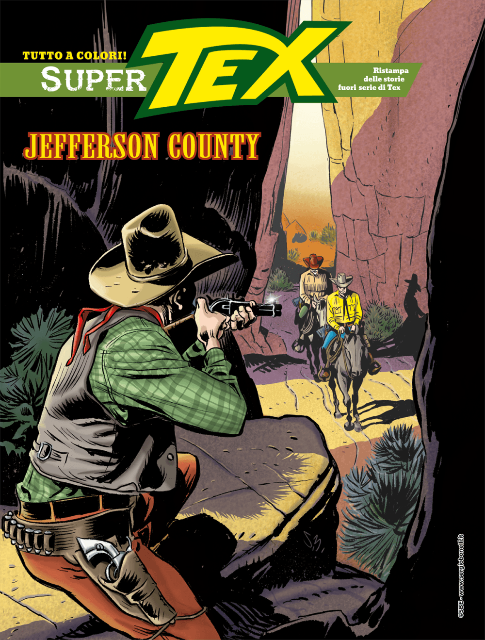 Super Tex 49 - Jefferson County - Sergio Bonelli Editore - Italiano