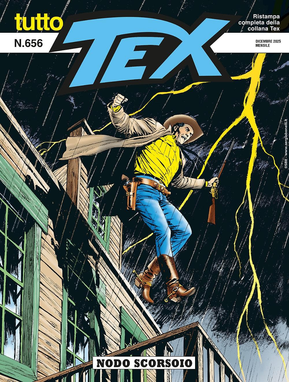 Tutto Tex 656 - Nodo Scorsoio - Sergio Bonelli Editore - Italiano