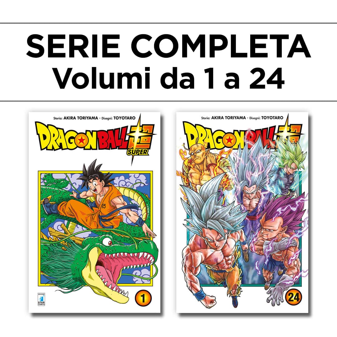 Dragon Ball Super 1/24 - Serie Completa - Edizioni Star Comics - Italiano
