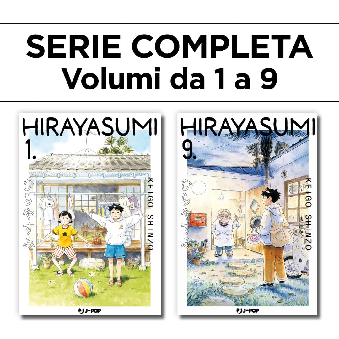 Hirayasumi 1/9 - Serie Completa - Jpop - Italiano