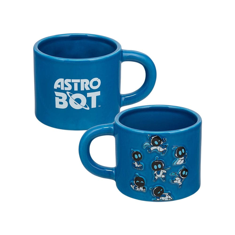 Astro Bot Embossed Mug Astro Bot Figures