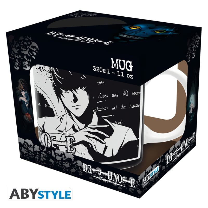 Death Note - Tazza Mug - 320 ml - Light vs L - Subli With Box