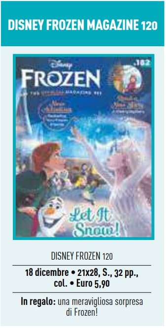 Disney Frozen - La Rivista Ufficiale 120 - Panini Comics - Italiano