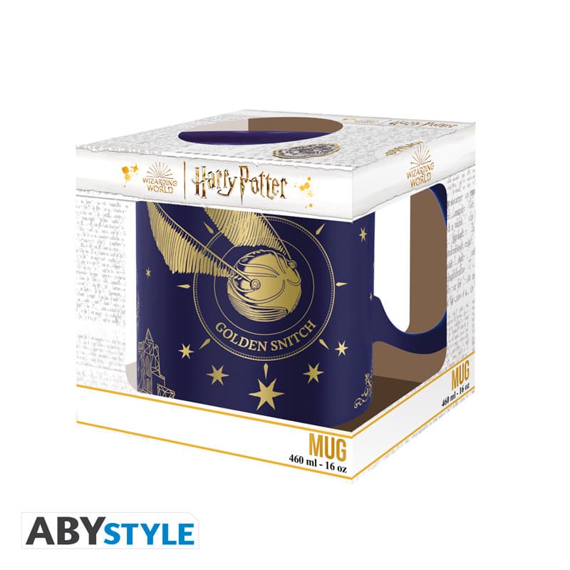 Harry Potter - Tazza Mug - 460 ml - Golden Snitch - Cardboard Box