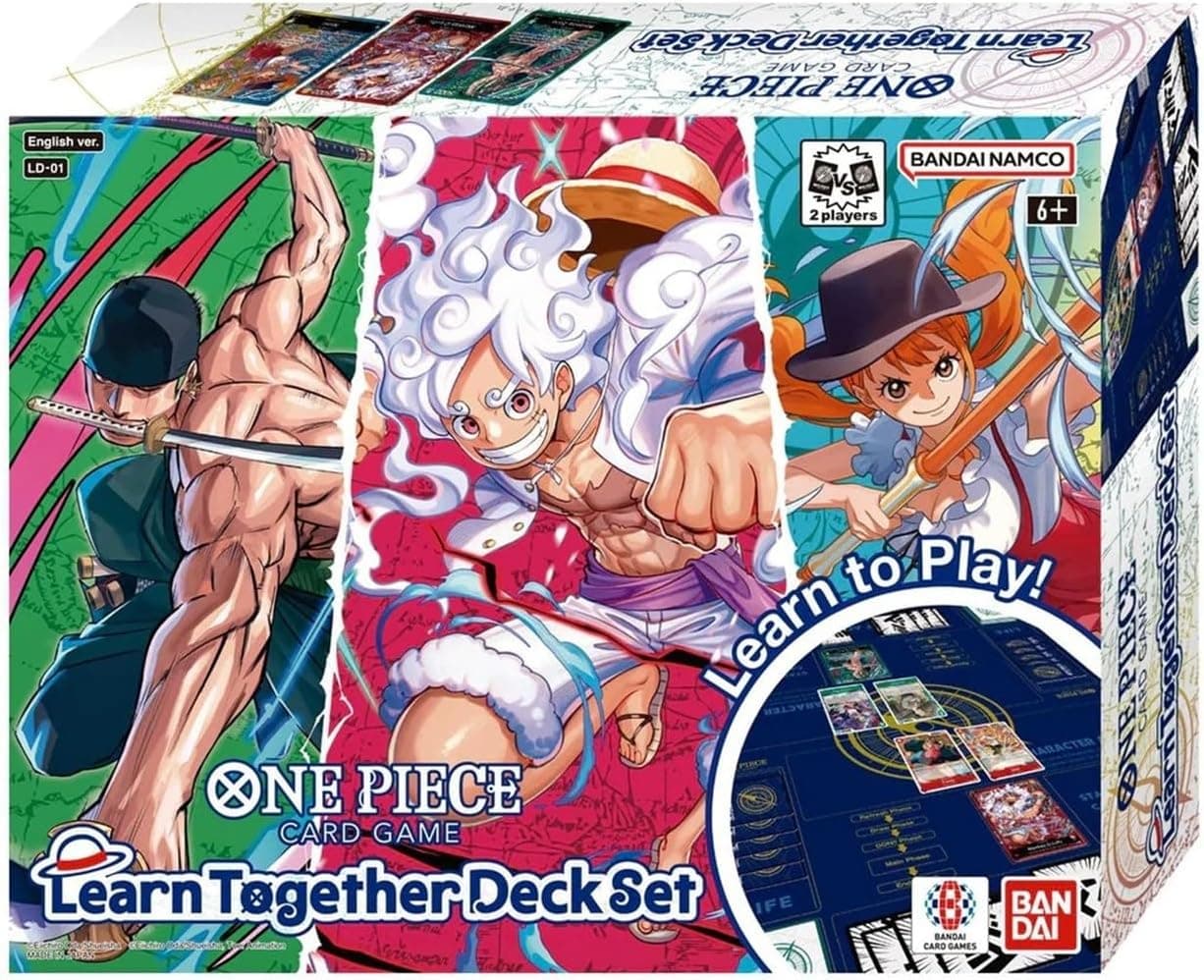 One Piece TCG - Learn Together Deck Set - Starter Deck Duo (2 Mazzi Introduttivi) - Inglese