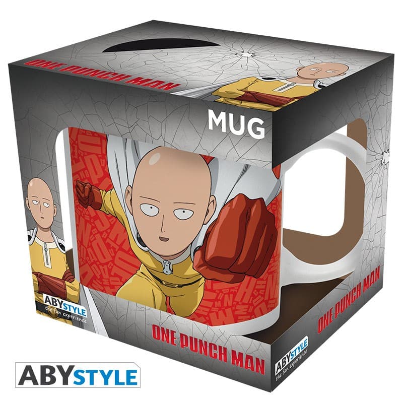One-Punch Man - Tazza Mug - 320 ml - Saitama & S Class Heroes - Subli With Box