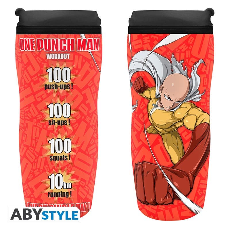 One Punch Man - Travel Mug - Saitama
