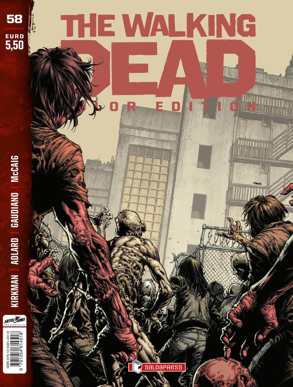 The Walking Dead - Color Edition 58 - Saldapress - Italiano