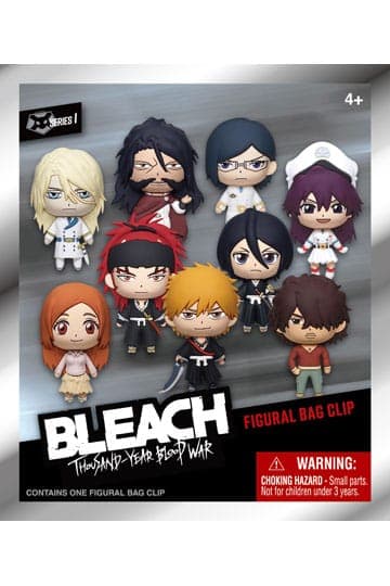 Bleach Thousand-Year Blood War 3D Foam Bag Clips Series 1 Display (24)