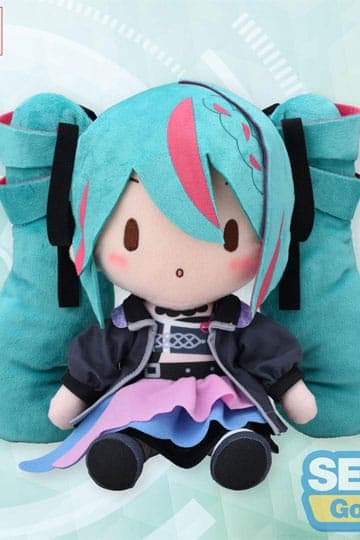 Character Vocal Series 01: Hatsune Miku Fuwa Petit Plush Figure Hatsune Miku Punk! M 22 cm