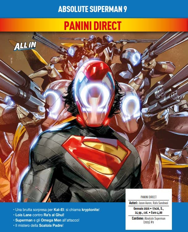 Absolute Superman 9 - Panini Comics - Italiano