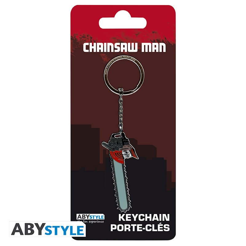 Chainsaw Man - Keychain Metal - Chainsaw Man Head