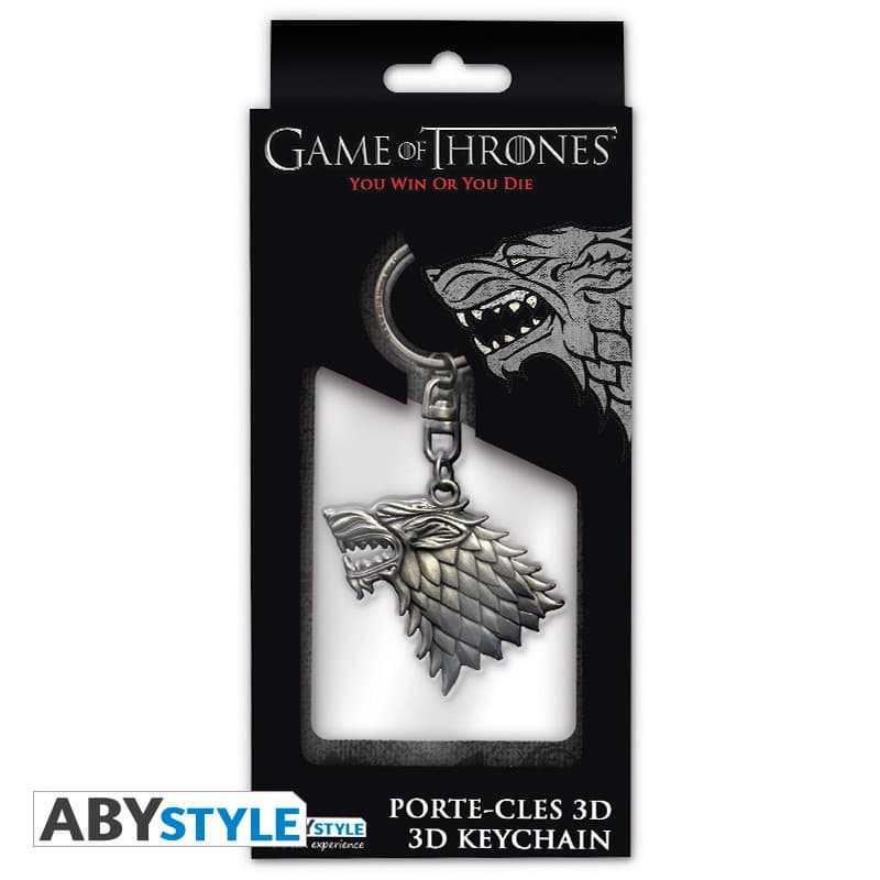 Game of Thrones - Keychain 3D - Stark