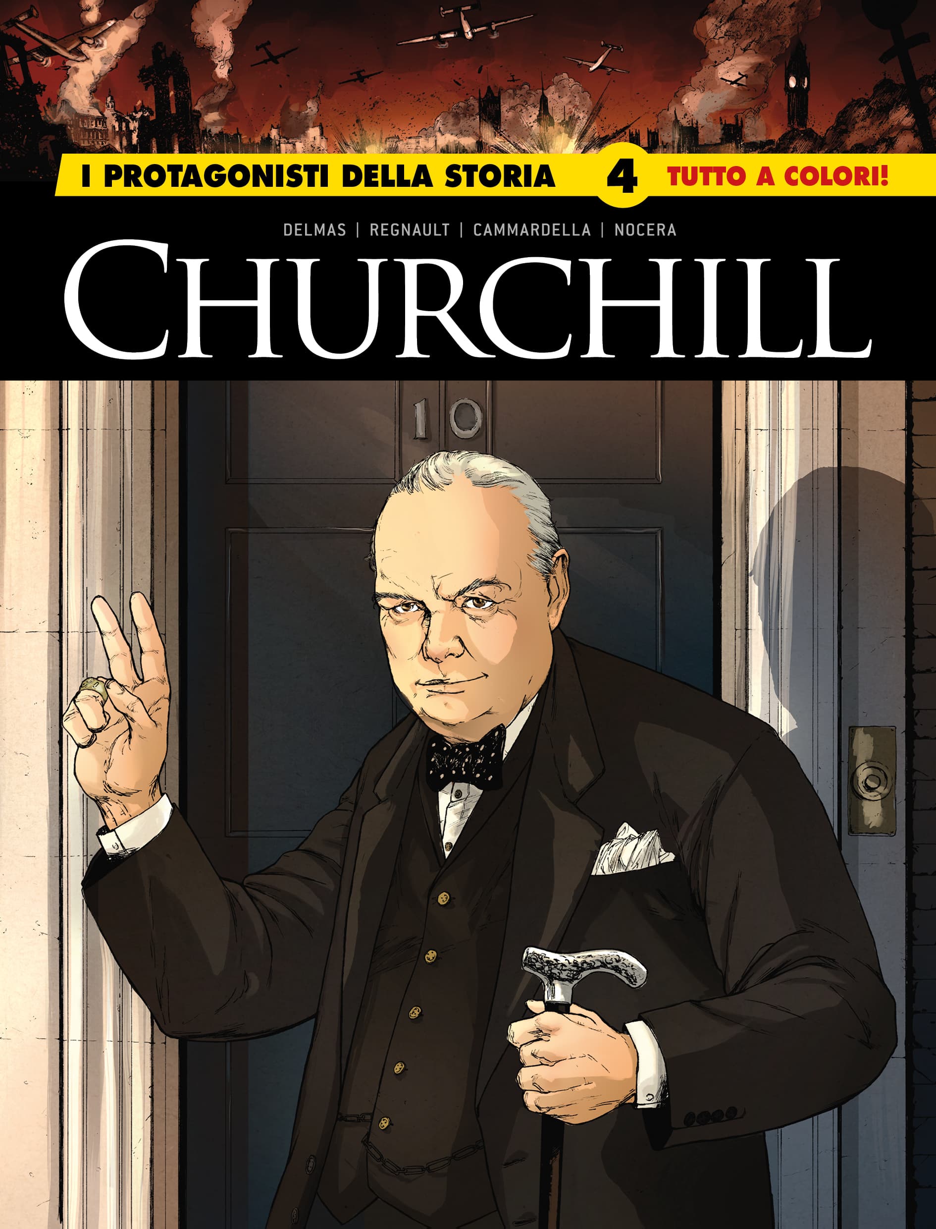 I Protagonisti della Storia 4 - Churchill - I Grandi Maestri 106 - Editoriale Cosmo - Italiano