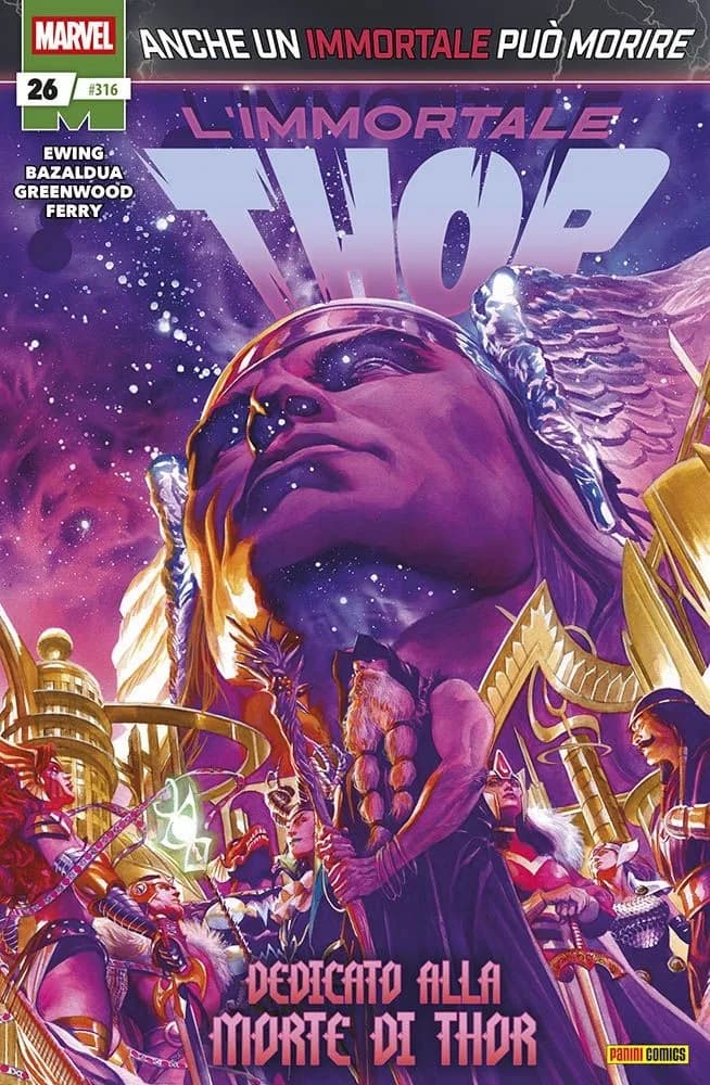 L'Immortale Thor 26 - Thor 316 - Panini Comics - Italiano