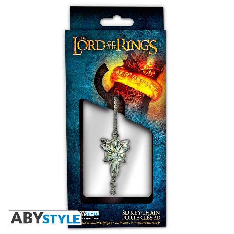 Lord of the Rings - Keychain 3D - Evening Star