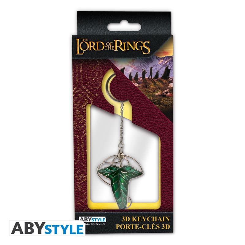 Lord of the Rings - Keychain 3D Pvc - Lórien Leaf