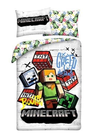 Minecraft Duvet Set Ver. 11 140 x 200 cm / 70 x 90 cm