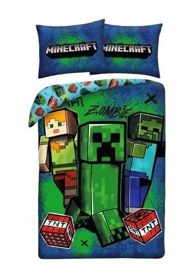 Minecraft Duvet Set Ver. 10 140 x 200 cm / 70 x 90 cm