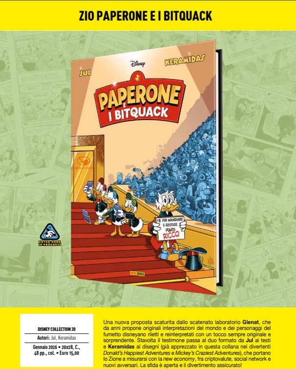 Paperone e i Bitquack - Disney Collection 20 - Panini Comics - Italiano